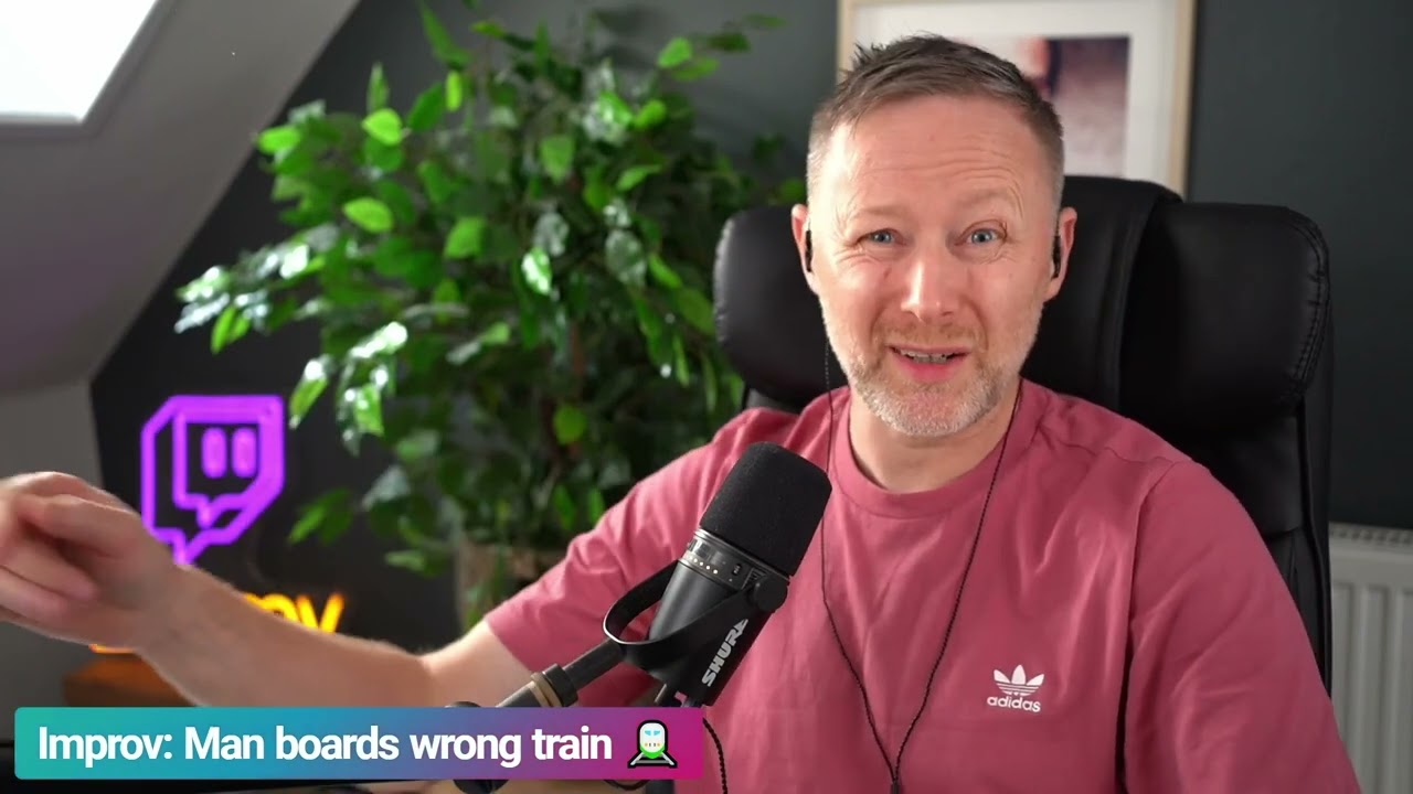 Limmy Improv: Man Boards Wrong Train [2023-11-21]
