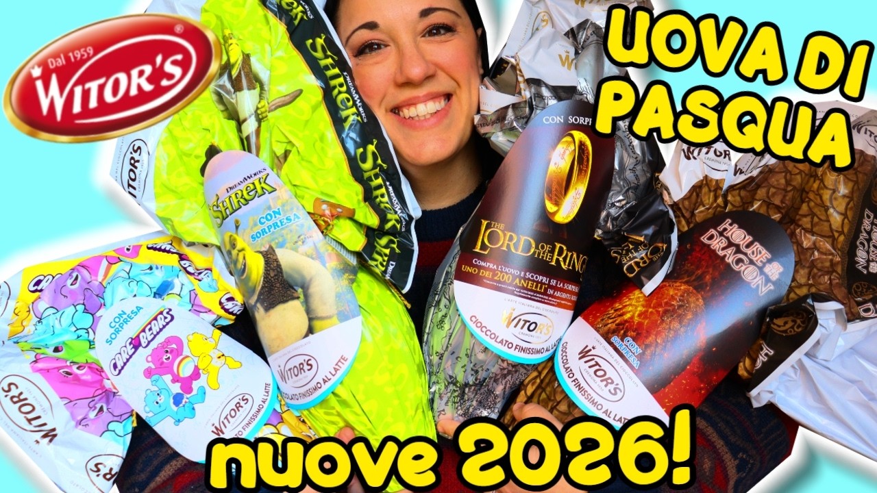 Apro UOVA di PASQUA Witors 2026! iolanda sweets