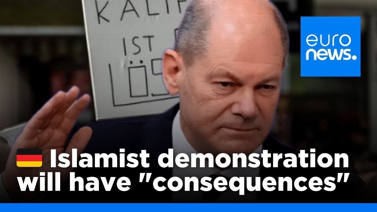 German Chancellor Scholz says Islamist rally will be met with 'consequences' | euronews 🇬🇧