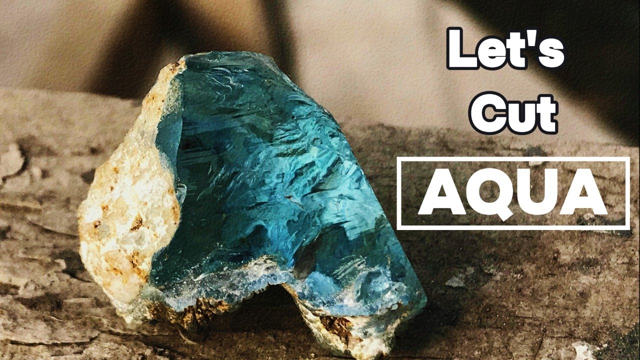 Cutting Aquamarine into beautiful Cushion Cut | Pakistan | Gemstone Cutting, Faceting & Polishing