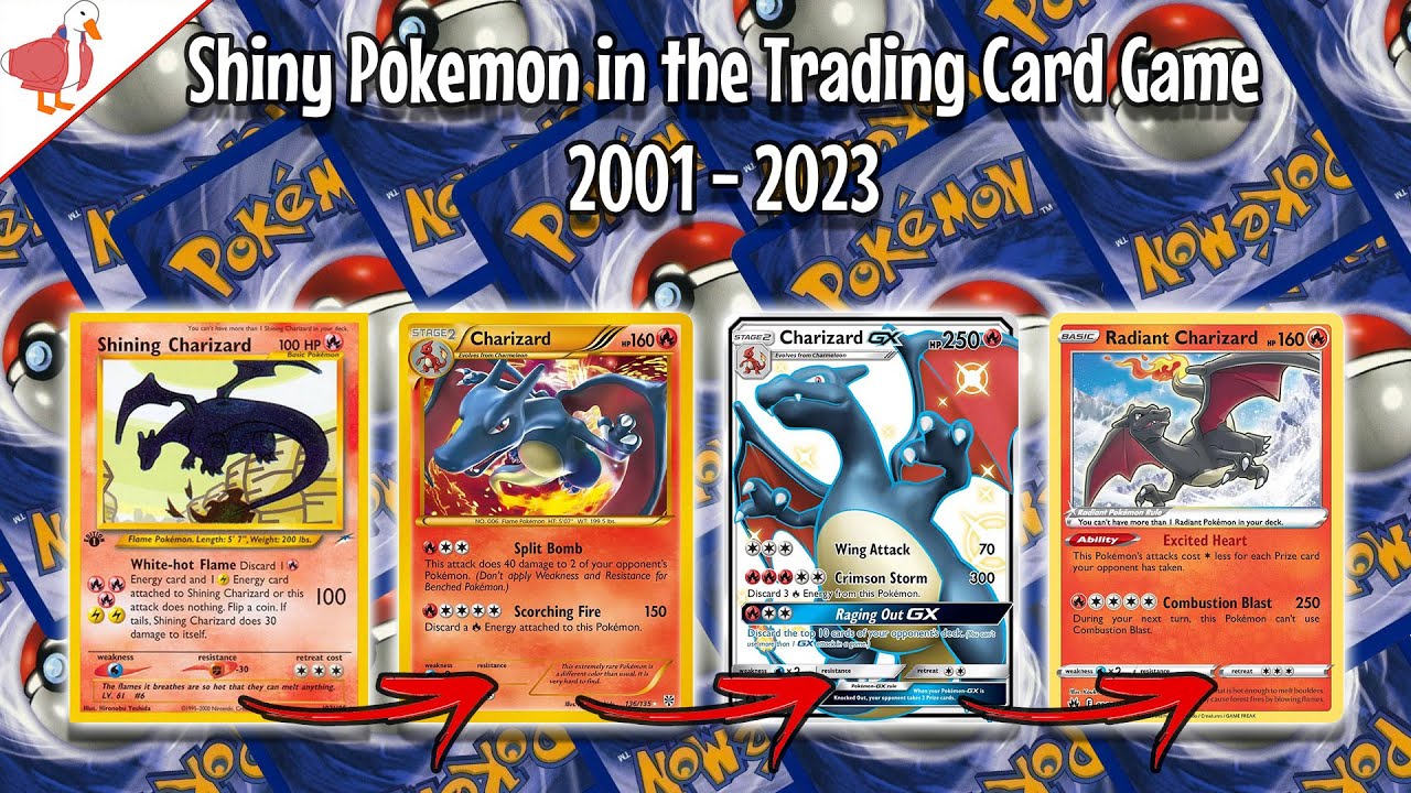 The History of Shiny Pokemon Cards