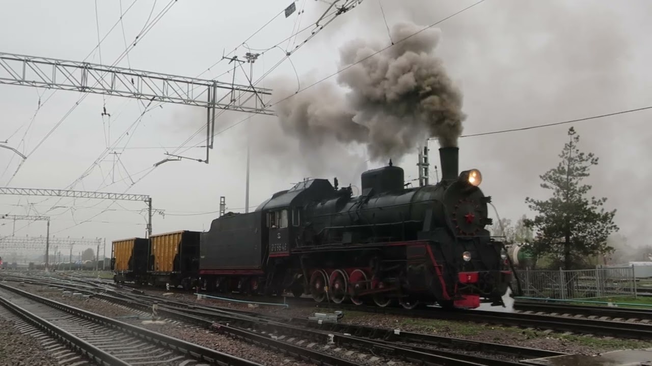 Паровоз Эр796-46