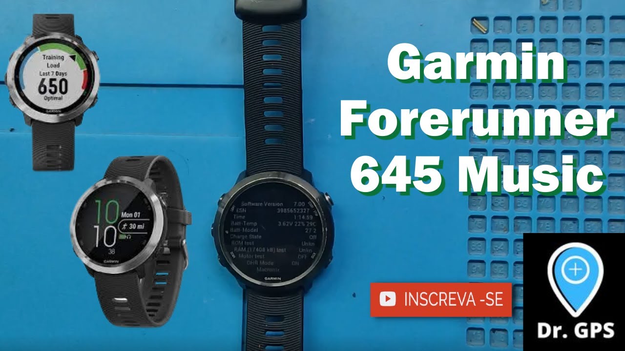 Garmin Forerunner 645 Music (Análise/Manutenção)