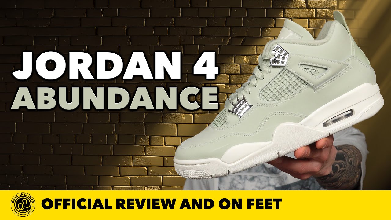 Air Jordan 4 'Abundance (Seafoam)' In Depth Review and On Feet!