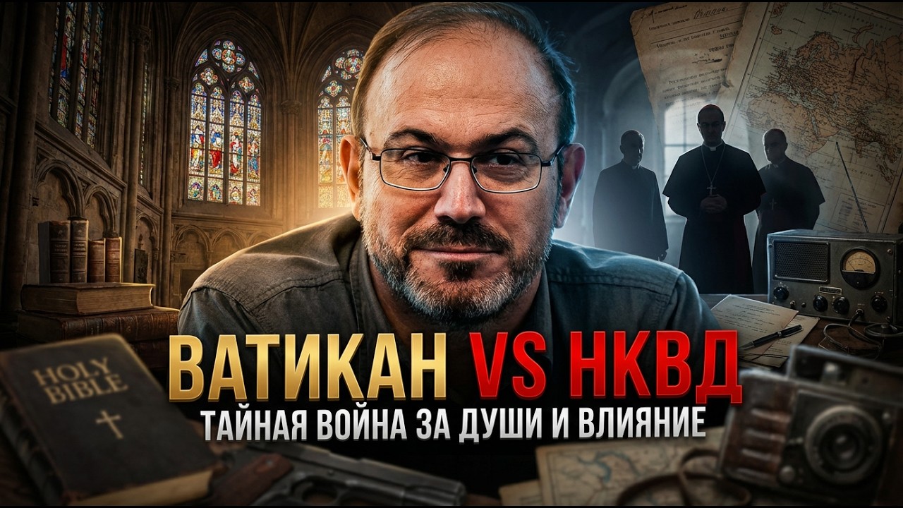 ВАТИКАН vs НКВД: Тайная война за души и влияние | Александр Колпакиди и Марк Смирнов