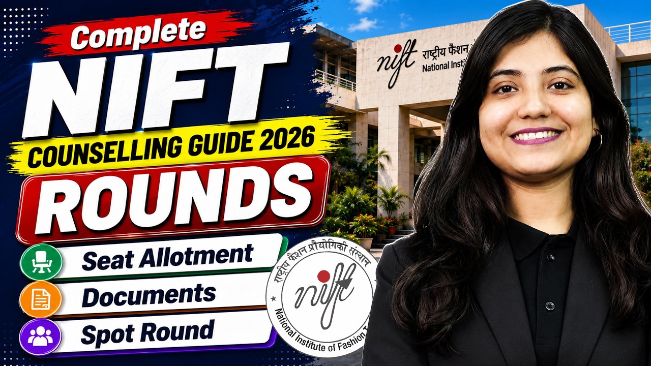 NIFT Counselling Process Explained 2026 | CMR vs Category Rank, Seat Allotment & Documents