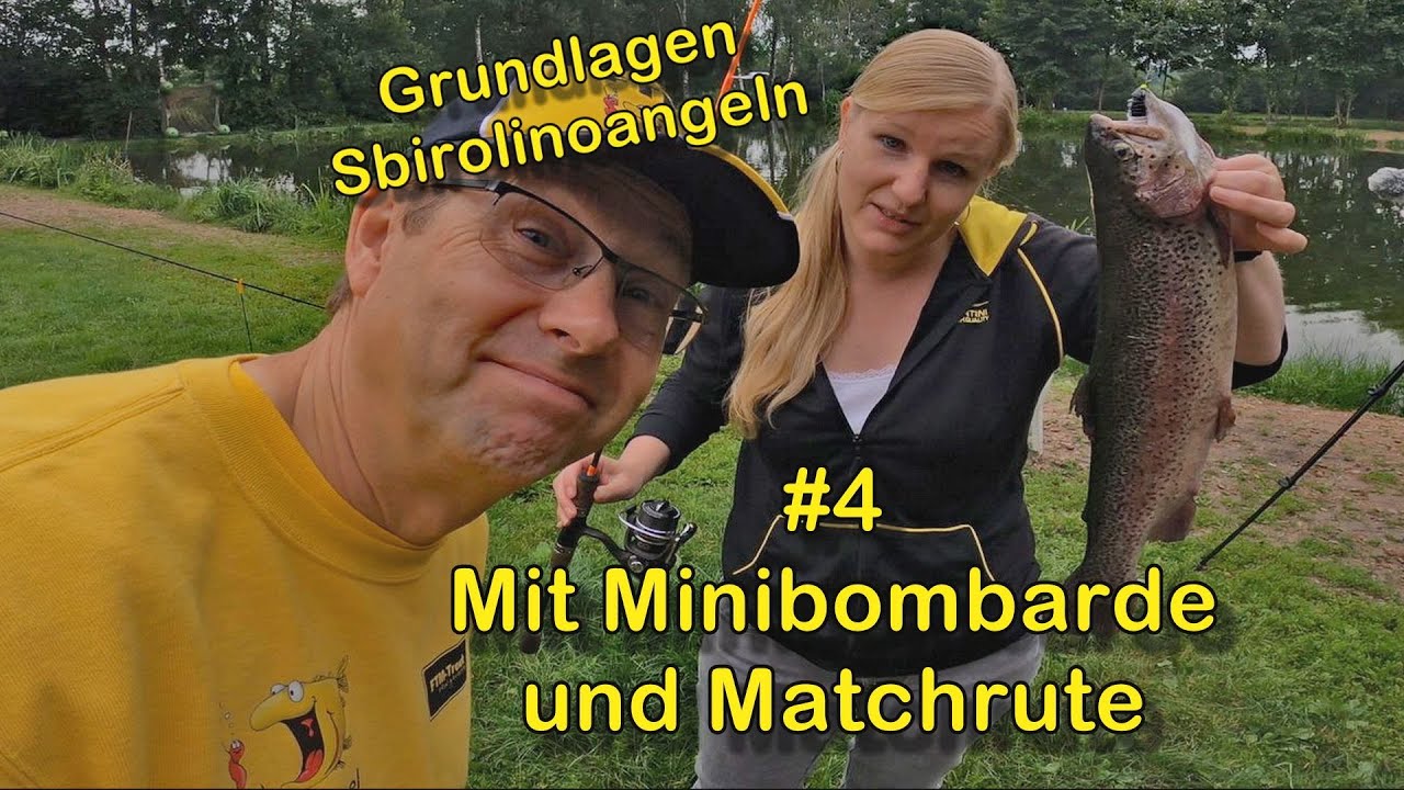 #4 Sbirolinoangeln - Schleppen mit Minibombarde und Matchrute