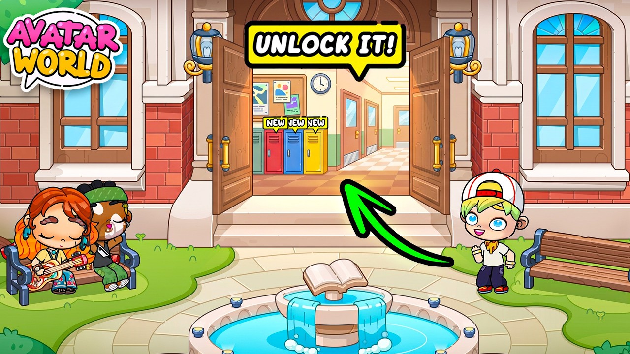 THE COLLEGE DOOR IS OPEN?! 😱 NEW AVATAR WORLD UPDATE