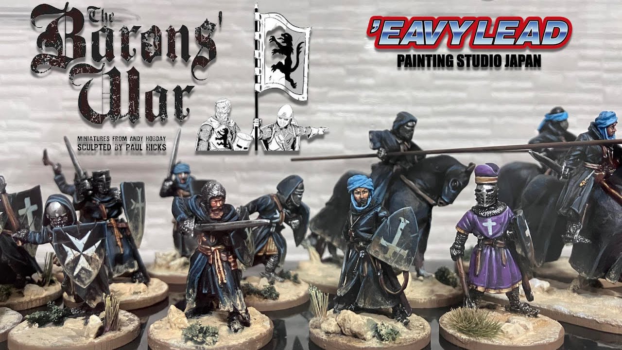 Baron's War Outremer & Commission Painting Update