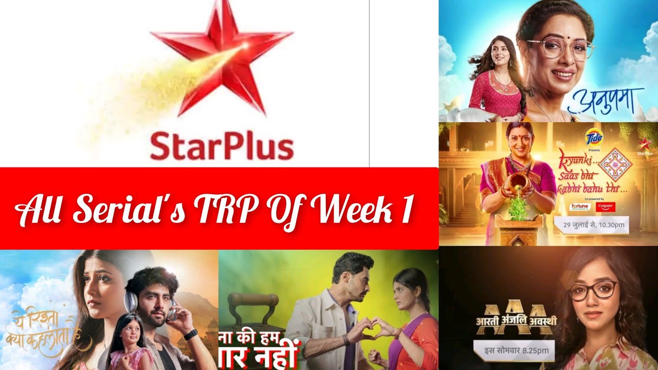 Star Plus  All Serial's BARC TRP Report Of The Week 1 2026