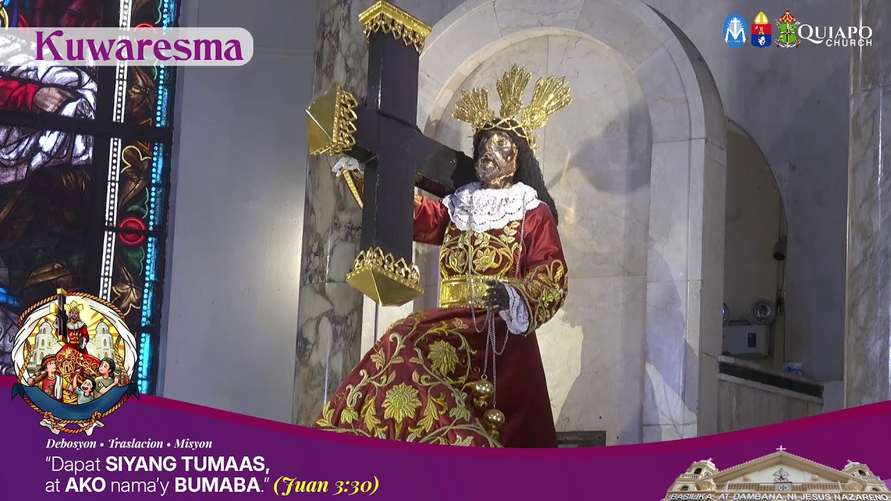 #QuiapoChurch 12:15 PM LIVE MASS • 16 MARCH 2026 • MONDAY of the 4th Week of LENT