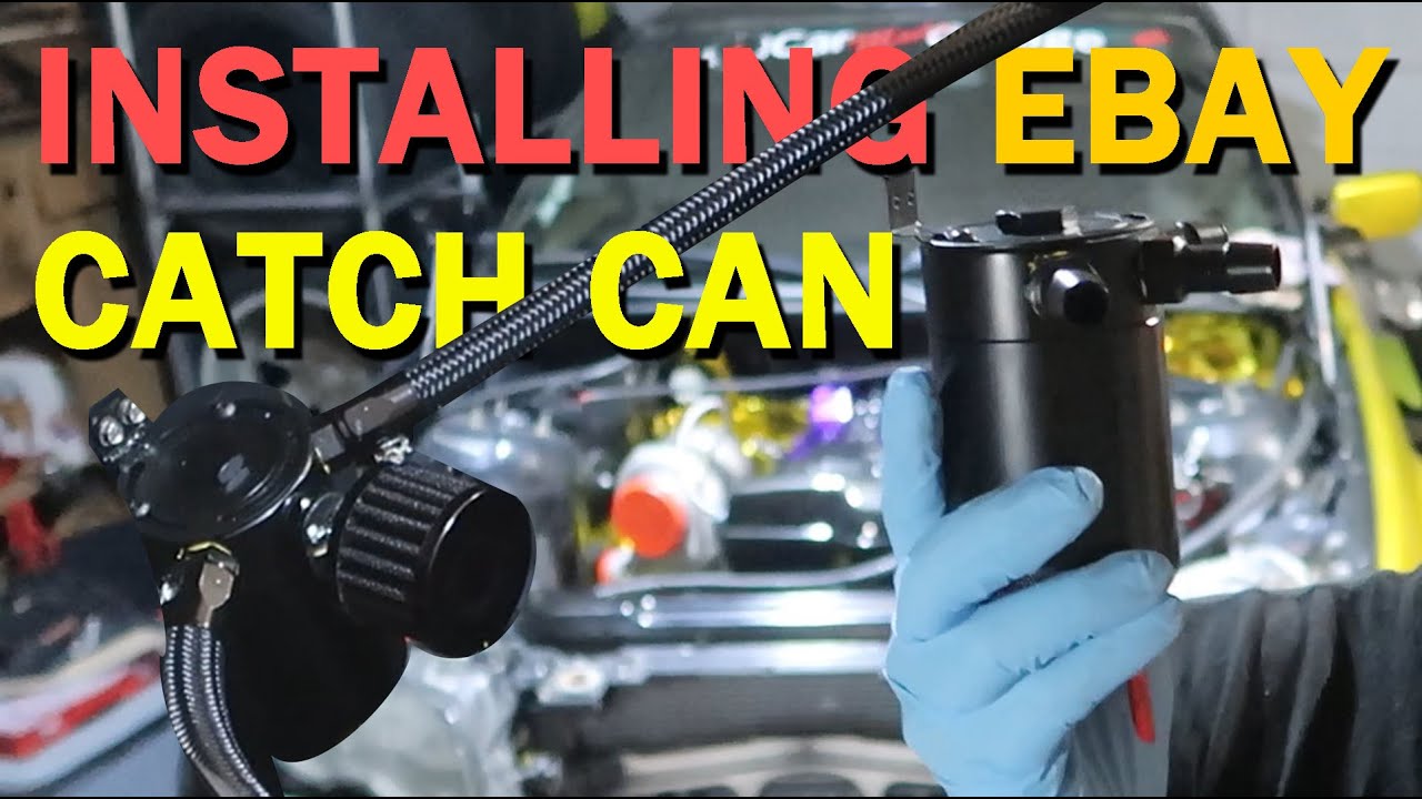 eBay Oil Catch Can Install - 2JZ to E46 Conversion