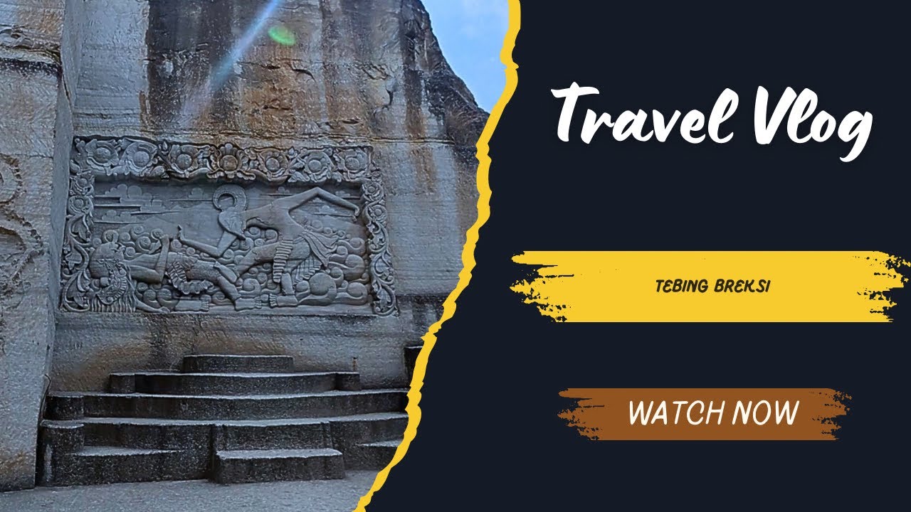 #travelvlog - Tebing Breksi #travel #holiday #youtube