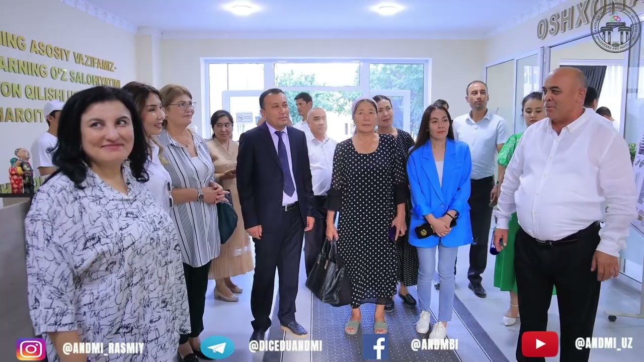 Andijon mashinasozlik institutida yangi o‘quv yiliga tayyorgarlik yuzasidan press tur o‘tkazildi