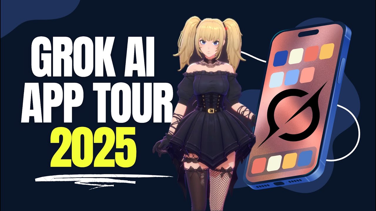 Grok AI Assistant App Tour 2025: Live Phone Walkthrough & Review