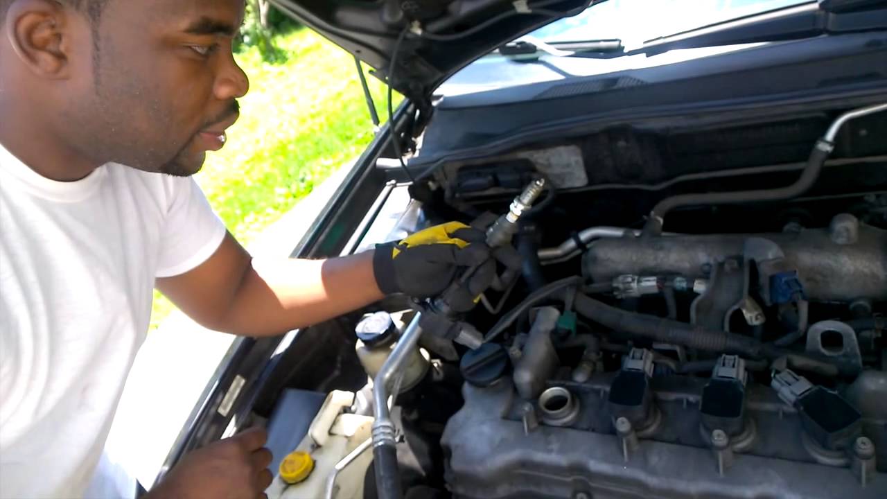 How To Change Spark Plugs & Air Filter Nissan Sentra 06