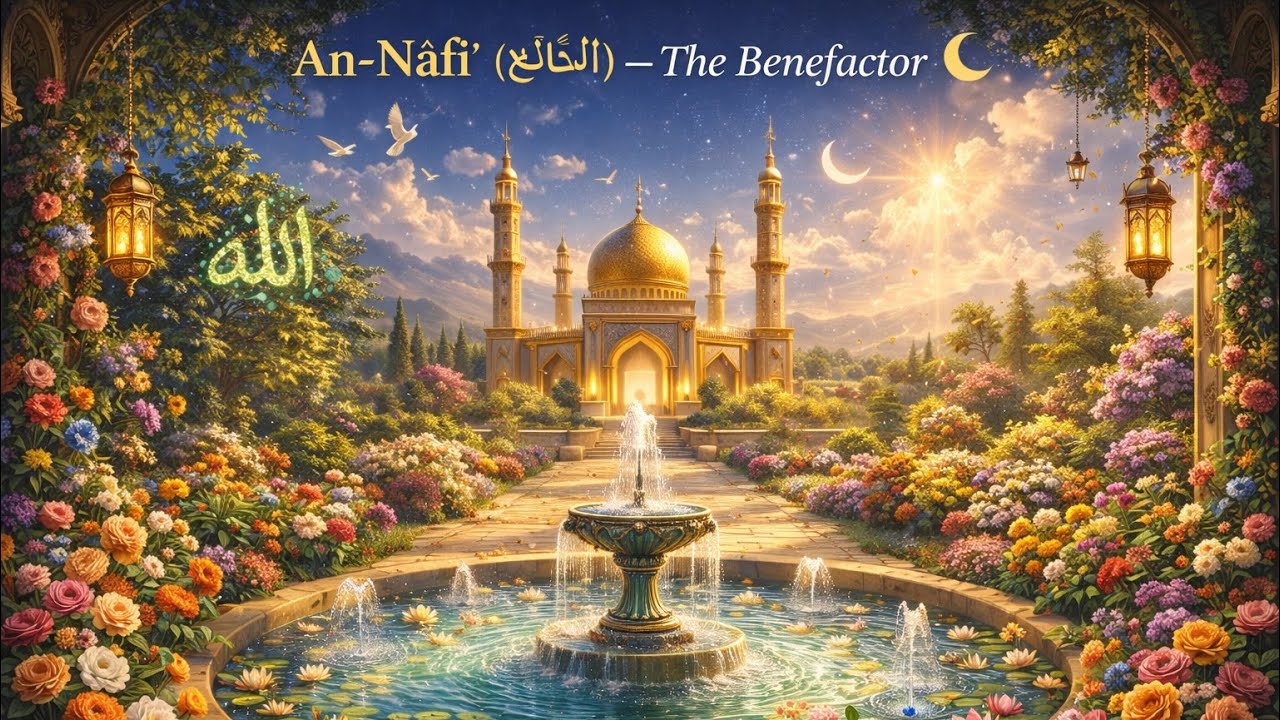 An-Nāfi’ (ٱلنَّافِع) – The Benefactor 🌙