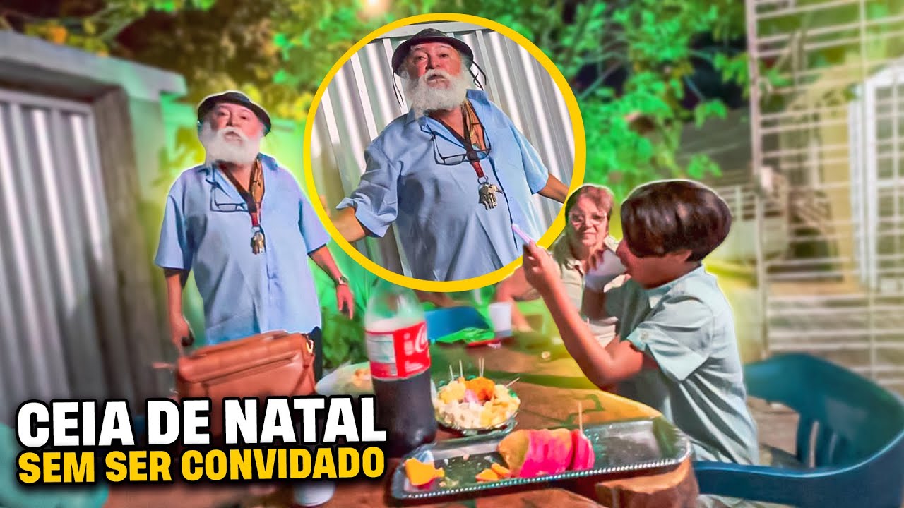 MANETIKIN CHEGOU DE INTRUSO NA CEIA DE NATAL E O VEIO N&Atilde;O GOSTOU 🤣 | MANETIKIN 