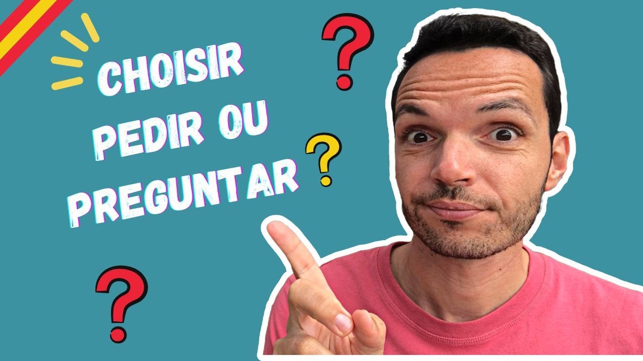 Demander quelque chose en espagnol 🇪🇸 PEDIR❓PREGUNTAR❓