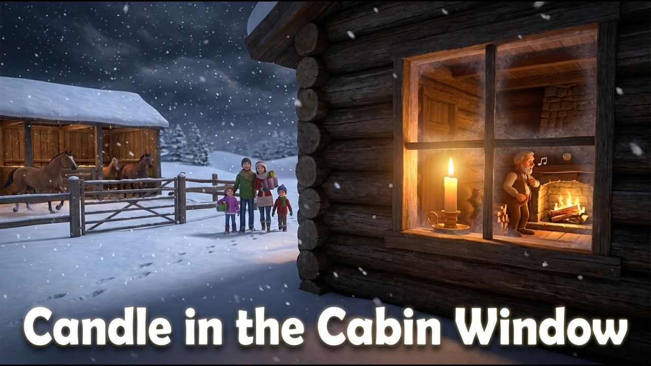 Candle in the Cabin Window (Day16/365) 🕯️ | 1970s Classic Country Christmas Song