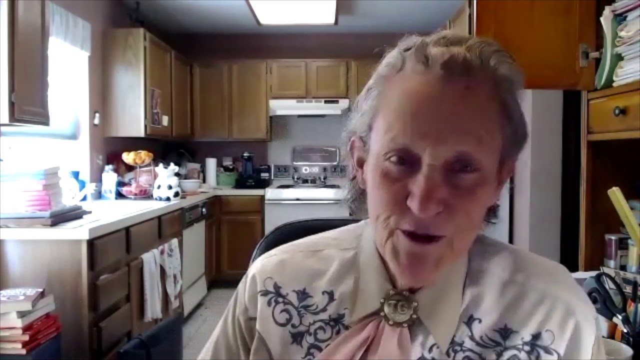 Temple Grandin reads her book, Temple Did It, I Can Too!