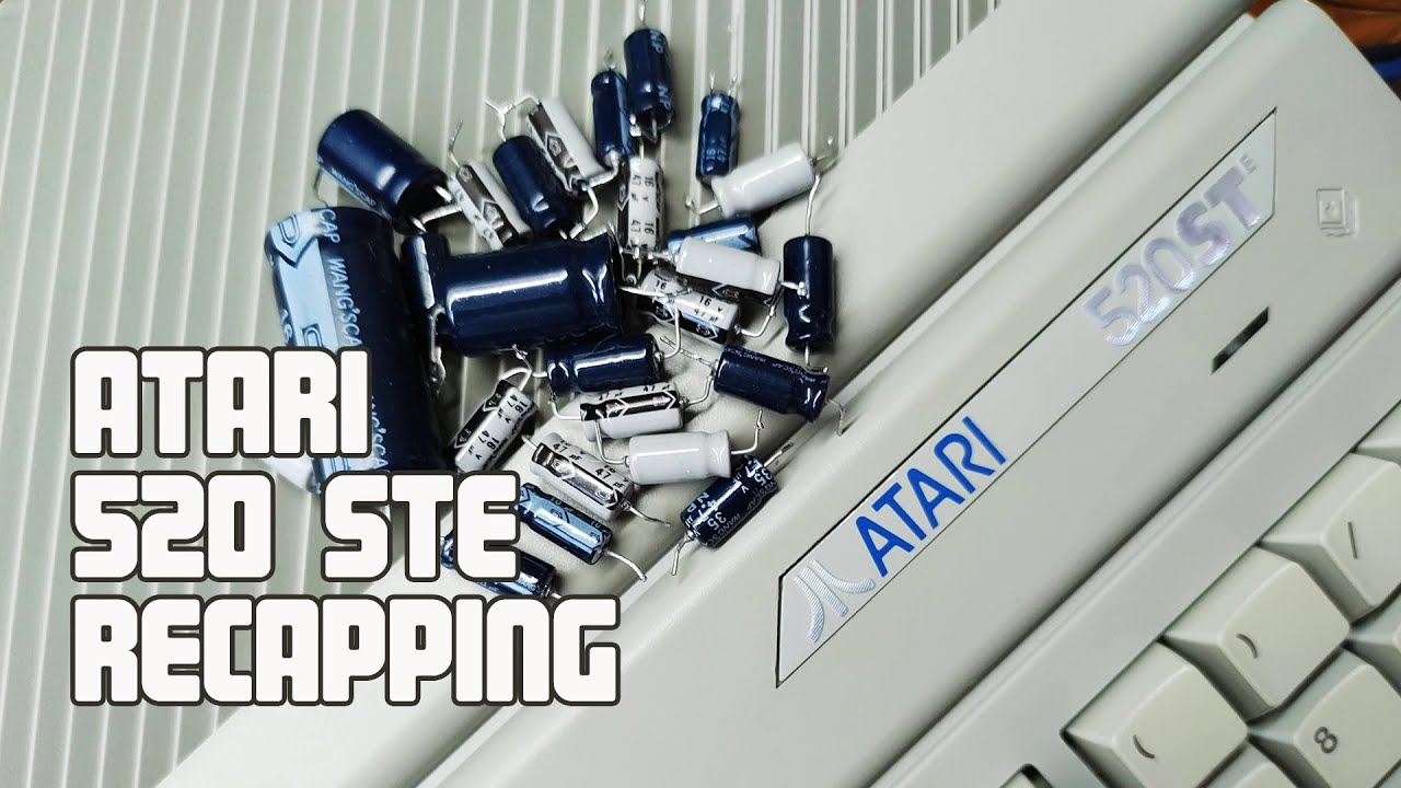 Re-capping an Atari 520STE