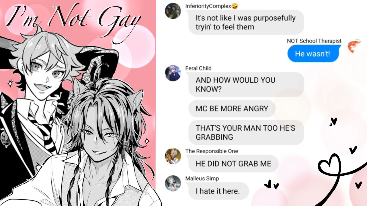 Ah, They’re Screwed || I’m Not Gay (J Pee) || Twisted Wonderland Lyric Prank || Ace & Leona, FT. MC