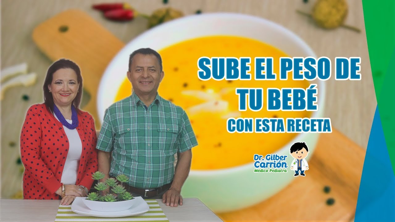 COMPOTA de zapallo con maní y zanahoria blanca | vamos a SUBIR el peso de tu bebé
