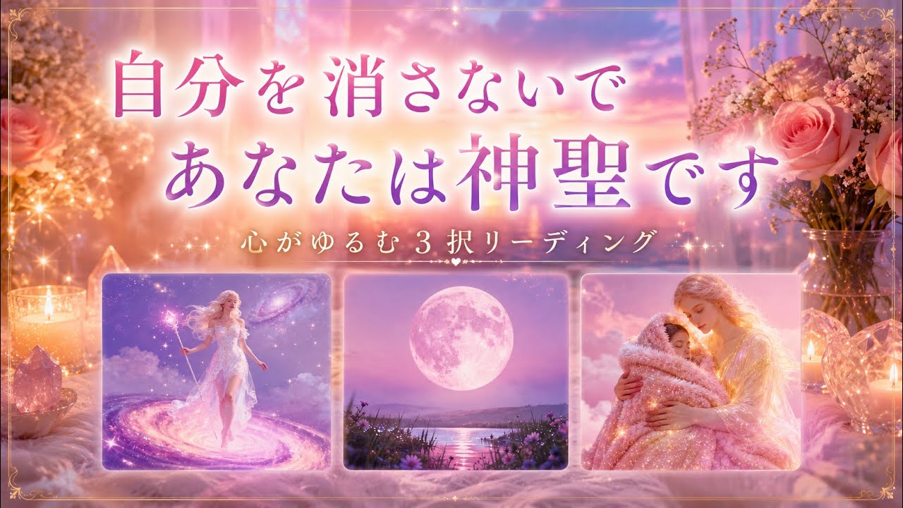 魂が静かになるリーディング💫😌本来の私を思い出す夜に🥰🩷