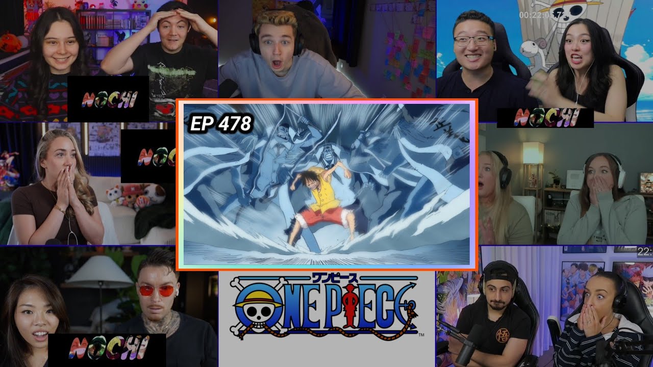 ONE PIECE | LUFFY USES CONQUEROR'S HAKI?!! | EPISODE 478 | REACTION MASHUP | ワンピース