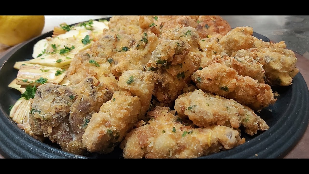FRITTELLE DI CERVELLO DI VITELLO (doppia versione) C'È UN PIATTO PER TE 🍝❤#cervello #food #calabria