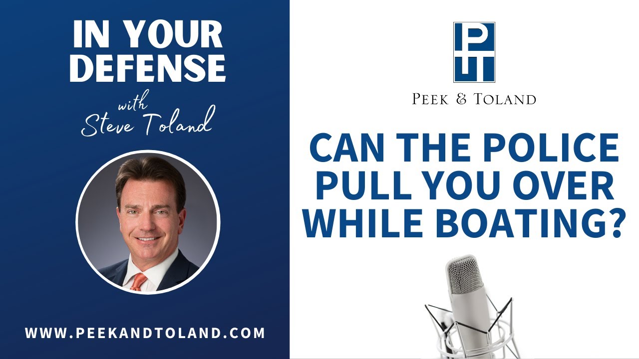 Can the Police Pull You Over While Boating? | Alcohol-Related Offense & Boating Part 1