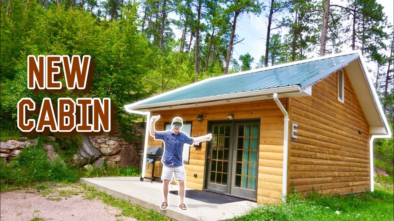 I MOVED to South Dakota!!--My NEW CABIN in the Woods!! (Full Tour)