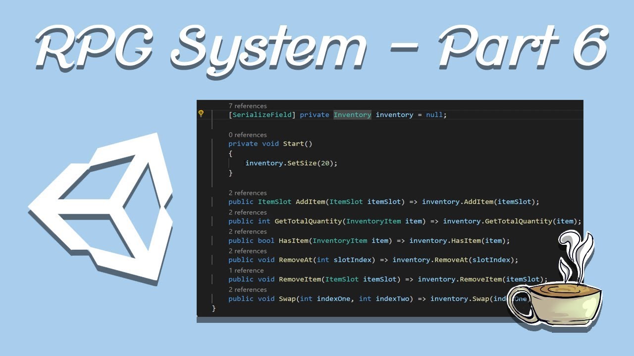 How To Create RPG Systems - Part 6 - Inventory Refactor