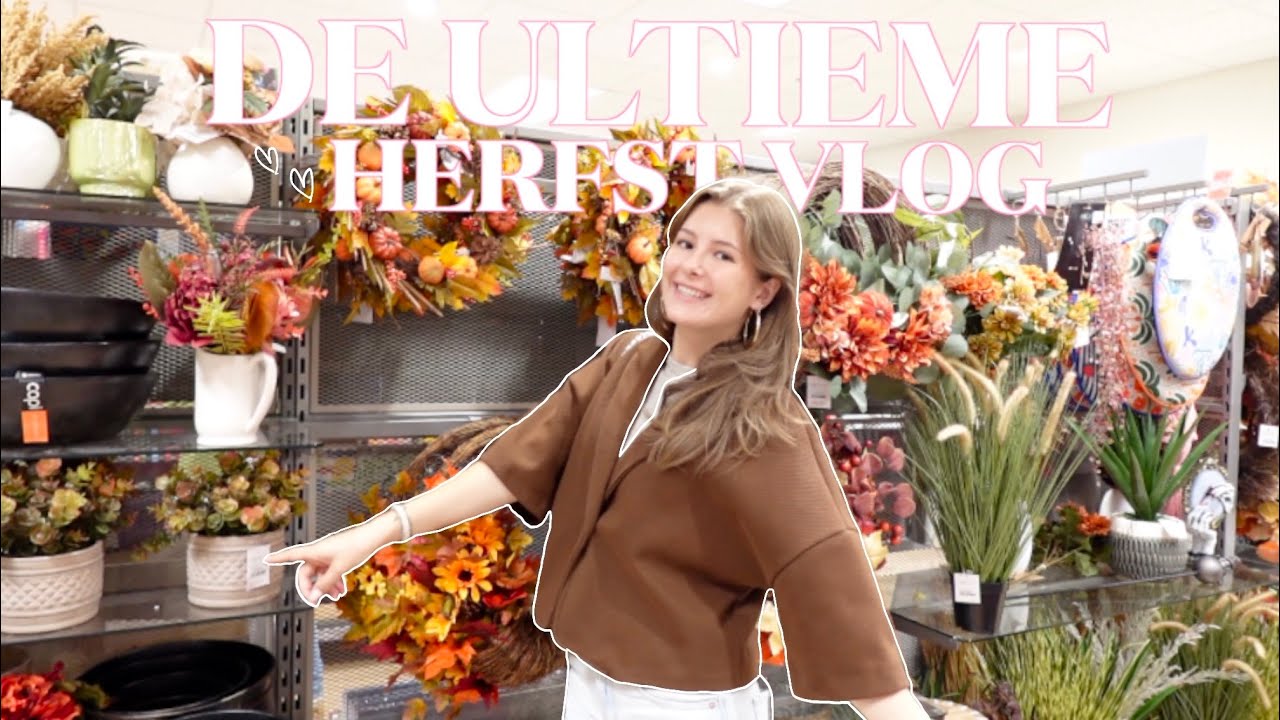 DE ULTIEME HERFST RESET 🍂🕯️ cozy shopping, room decor, fall drinks & meer! ☕️