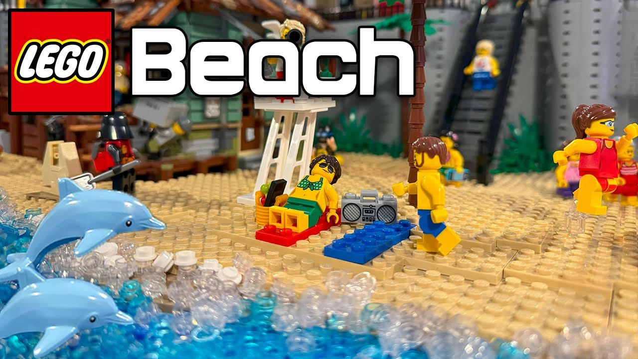 Improving My Custom LEGO Beach