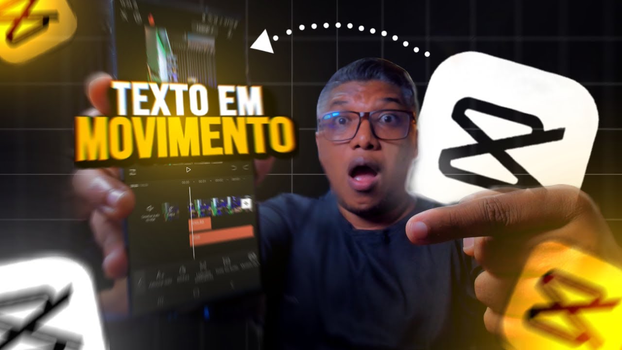 🟢COMO FAZER O TEXTO SEGUIR O MOVIMENTO DA CÂMERA PELO CELULAR NO CAPCUT! @twb.studios