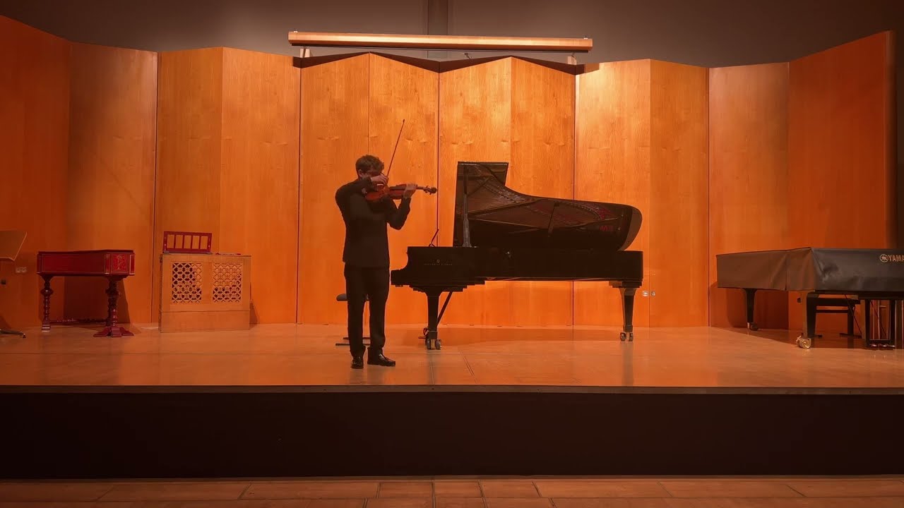 E. YSAYE: Sonata for solo violin op.27 no.3 