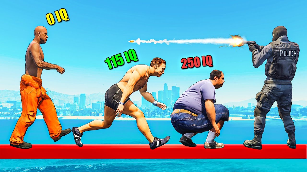 $1 AI vs $1000 AI in GTA 5