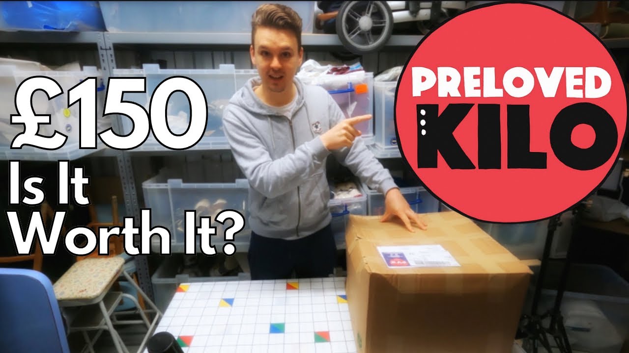 Preloved Kilo £150 10kg Sack of Vintage Clothing To Sell Online For a Profit