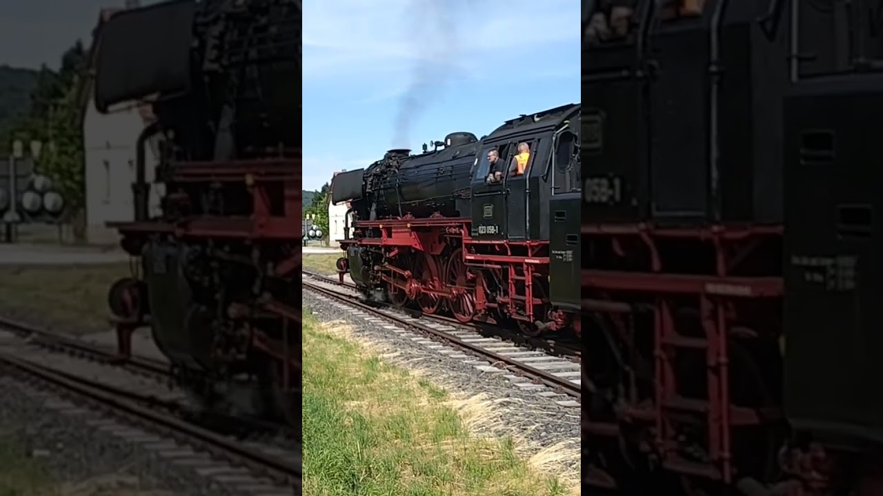 BR 23 058 mit Sonderzug nach Fladungen zu den Fladungen Classics