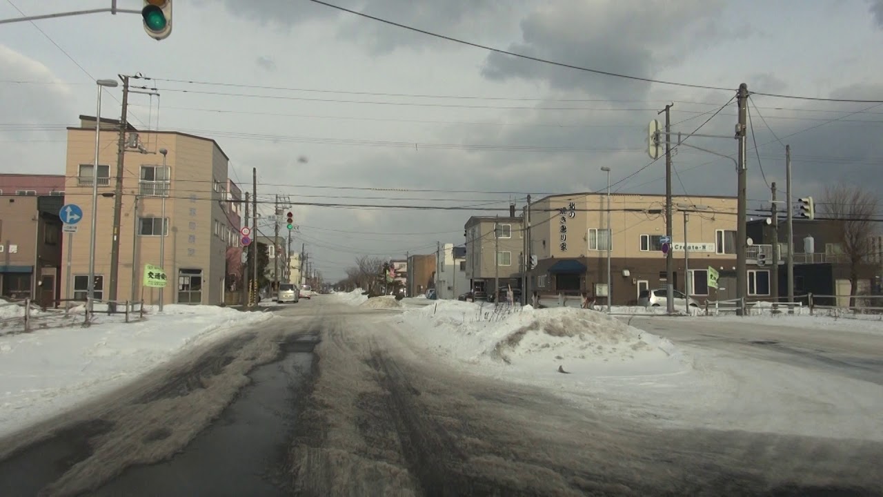 室蘭市道（東町1丁目3号通）[#室蘭市 1080p 車載動画 2019ドライブ]：東町2丁目1条通交点～日の出町3丁目7条通交点