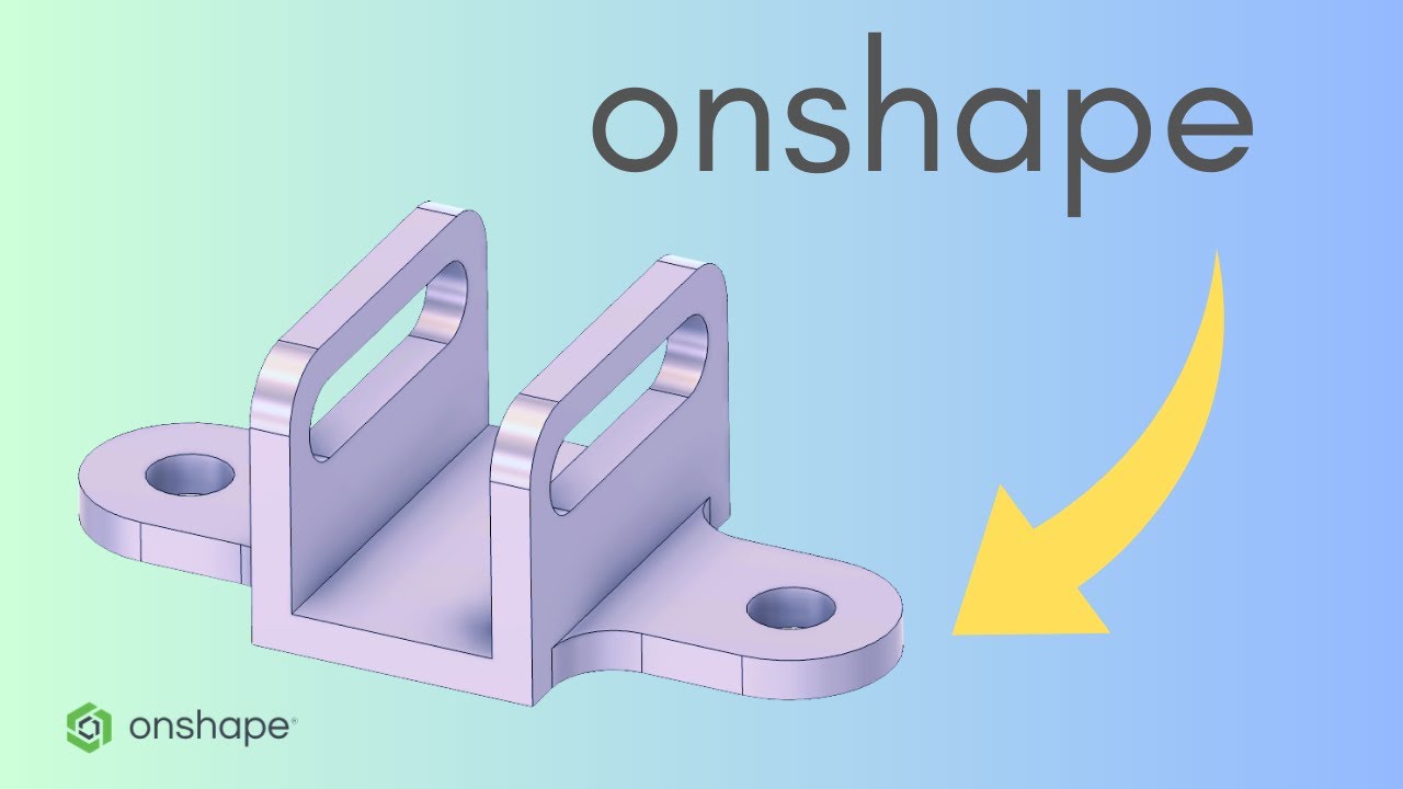 Onshape Tutorial for Beginners | Basic 3D Modeling Operations in the Browser