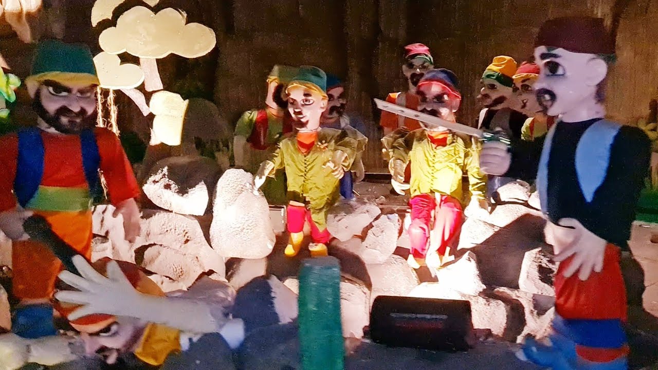 POV Istana Boneka 1001 Malam Wisata Bahari Lamongan WBL Efek Cahayanya Yang Bikin Menarik