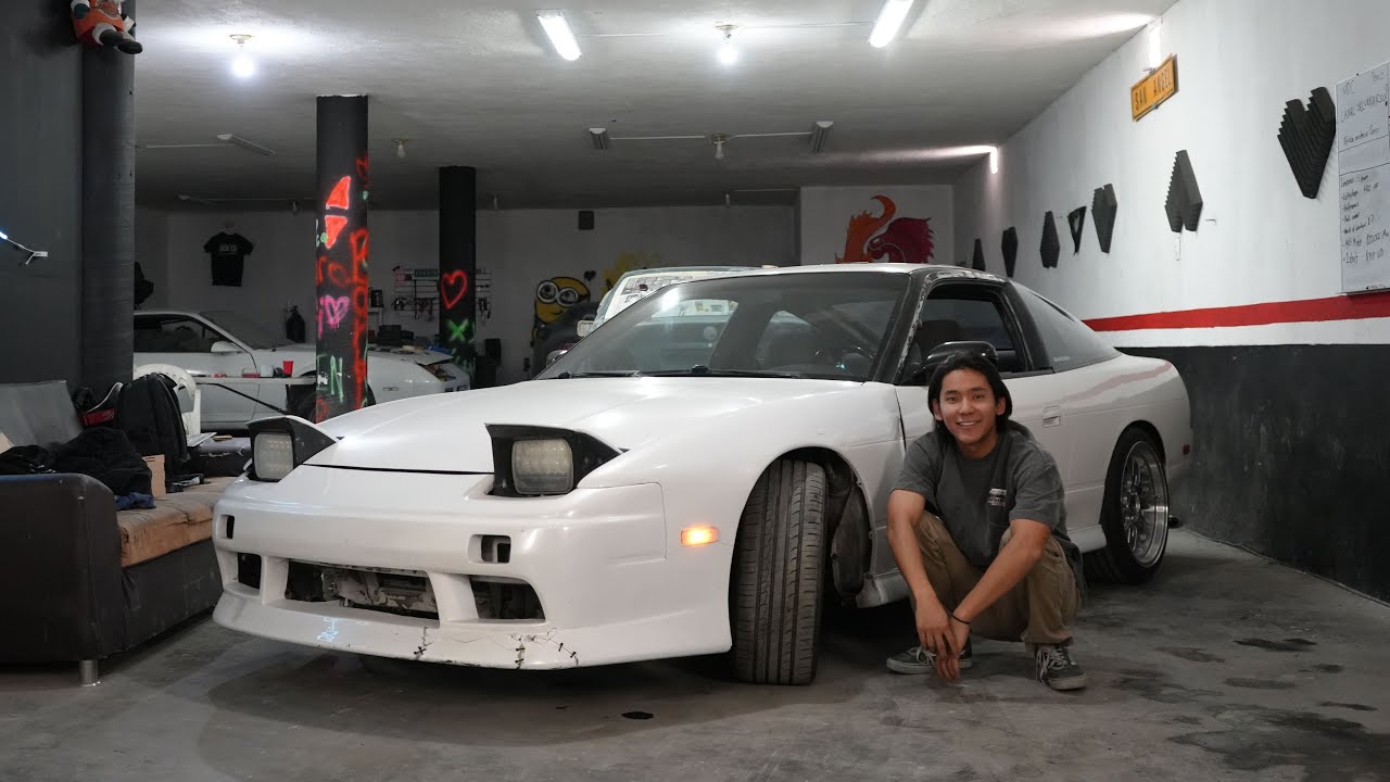 240SX con motor de Skyline (RB25) | Kenyi Nakamura