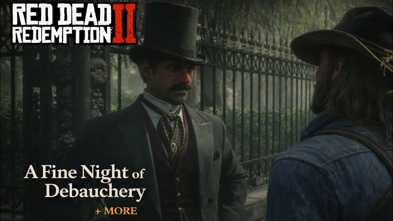 RDR2 Live Gameplay | A Fine Night of Debauchery Mission | Josiah Trelawny | Story Progress 🔥