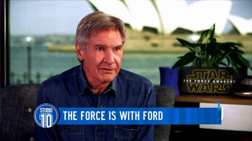 Harrison Ford Lets Rip On Donald Trump | Studio 10