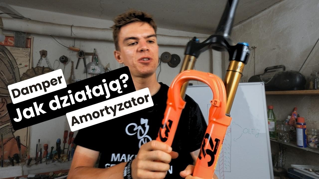 Jak działa amortyzator? | Wyjaśniam budowę zawieszenia w rowerze