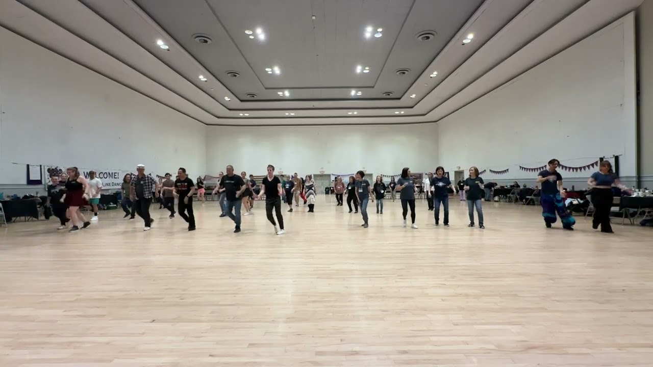 Round & Round Line Dance by Guyton Mundy & Will Craig @ WCLD 25