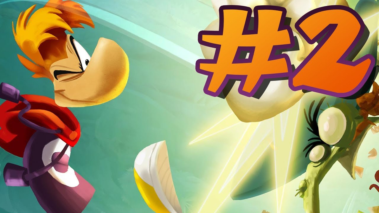 Rayman Legends PC Playthrough - Part 2 - Flame Wall!